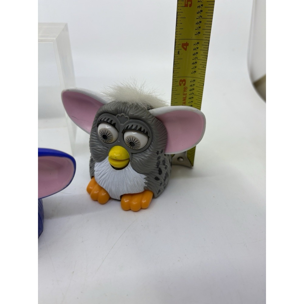 Lot of (4) Vintage Furby McDonald's Happy Meal Toys 1998 Tiger Cheetah - Picture 4 of 7